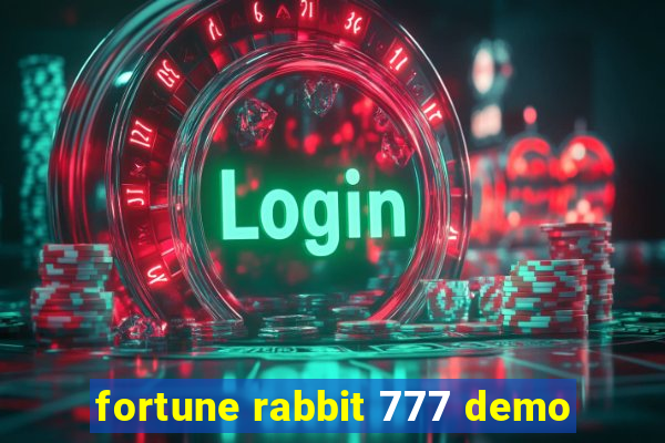 fortune rabbit 777 demo